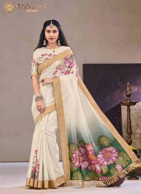 Varlaxmi By Rajguru Cotton Daily Wear Saree Wholesale Shop In Surat